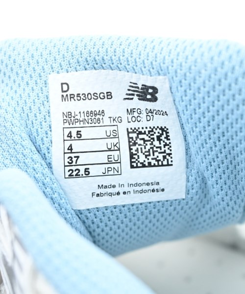 New Balance（ニューバランス）スニーカー 白 サイズ:22.5cm レディース/2200668969048