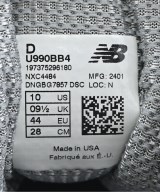 New Balance（ニューバランス）スニーカー 青 サイズ:28cm メンズ/2200684716275