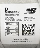 New Balance（ニューバランス）スニーカー 黒 サイズ:27.5cm メンズ/2200686640059