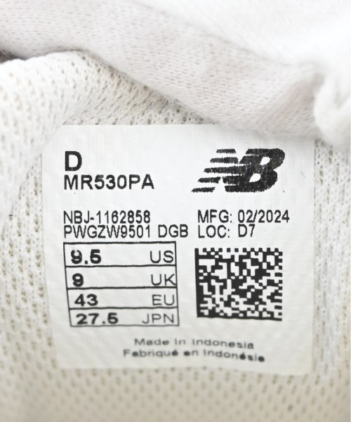 New Balance（ニューバランス）スニーカー 白 サイズ:27.5cm メンズ/2200680890054