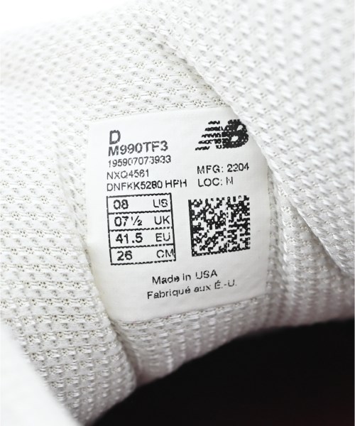 New Balance（ニューバランス）スニーカー 赤 サイズ:26cm メンズ/2200684614366