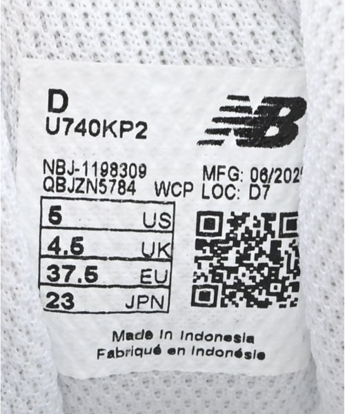 New Balance（ニューバランス）スニーカー 白 サイズ:23cm レディース/2200678683088