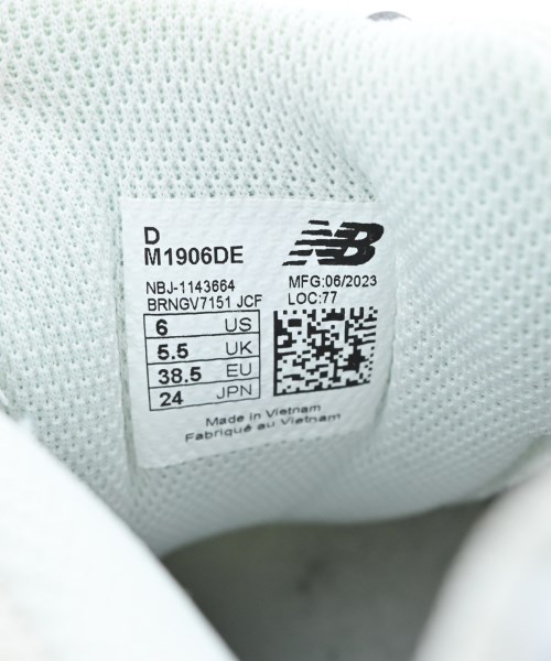 New Balance（ニューバランス）スニーカー 白 サイズ:24cm レディース/2200683761054