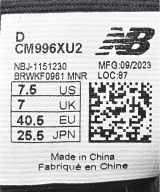 New Balance（ニューバランス）スニーカー 黒 サイズ:25.5cm レディース/2200684474021