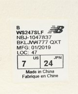 New Balance（ニューバランス）スニーカー 白 サイズ:24cm レディース/2200691883090