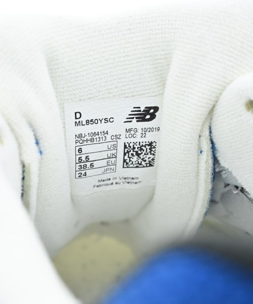 New Balance（ニューバランス）スニーカー 白 サイズ:24cm レディース/2200684535081