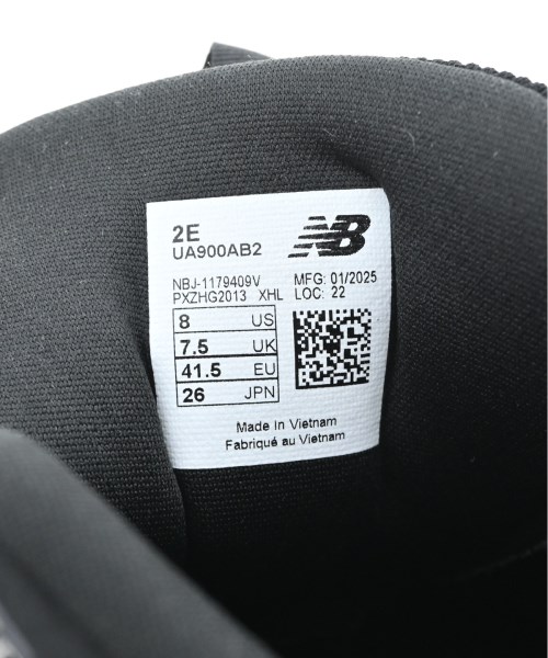 New Balance（ニューバランス）スニーカー 黒 サイズ:26cm メンズ/2200681978102