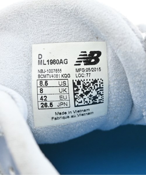 New Balance（ニューバランス）スニーカー グレー サイズ:26.5cm メンズ/2200682735032