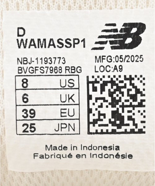 New Balance（ニューバランス）スニーカー 白 サイズ:25cm レディース/2200686238010