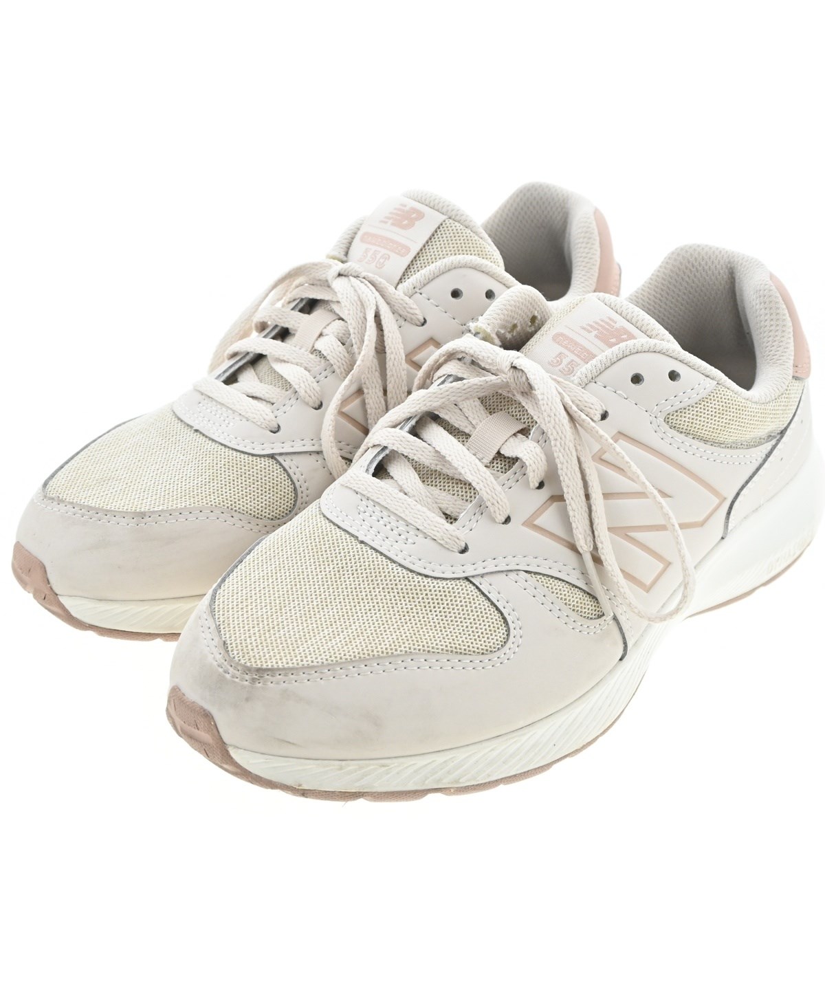 New Balance（ニューバランス）スニーカー ベージュ サイズ:24.5cm