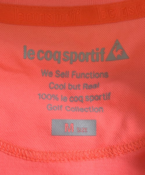 le coq sportif（ルコックスポルティフ）ポロシャツ オレンジ サイズ:M レディース/2200649240197