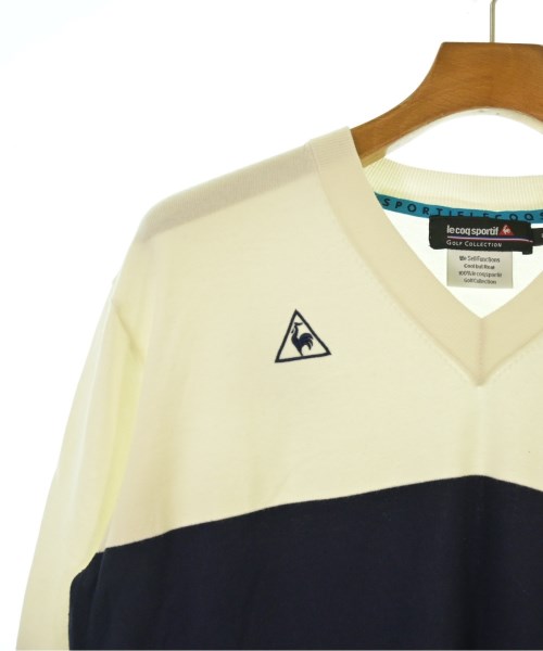 le coq sportif（ルコックスポルティフ）ニット・セーター 白 サイズ:L メンズ/2200640540098