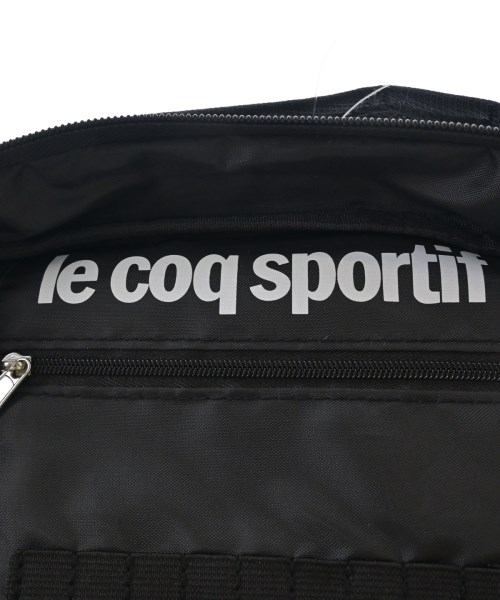 le coq sportif（ルコックスポルティフ）小物類（その他） 黒 サイズ:- メンズ/2200705108102