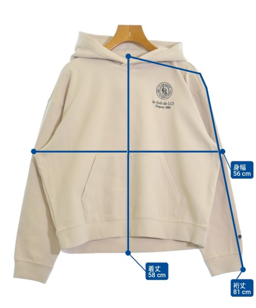 le coq sportif（ルコックスポルティフ）パーカー ベージュ サイズ:M レディース/2200730657033