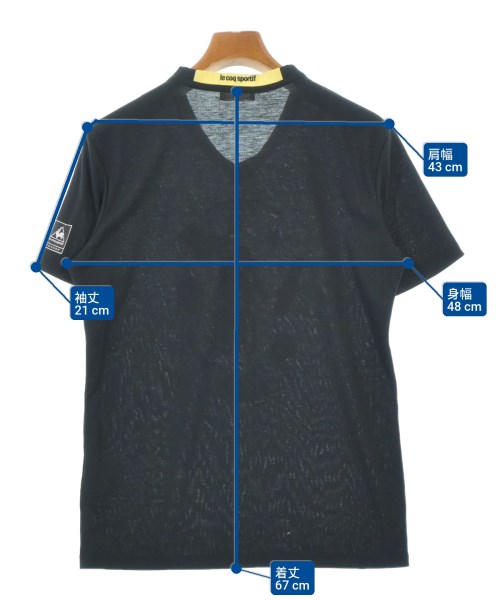 le coq sportif（ルコックスポルティフ）Tシャツ・カットソー 黒 サイズ:M メンズ/2200677774077