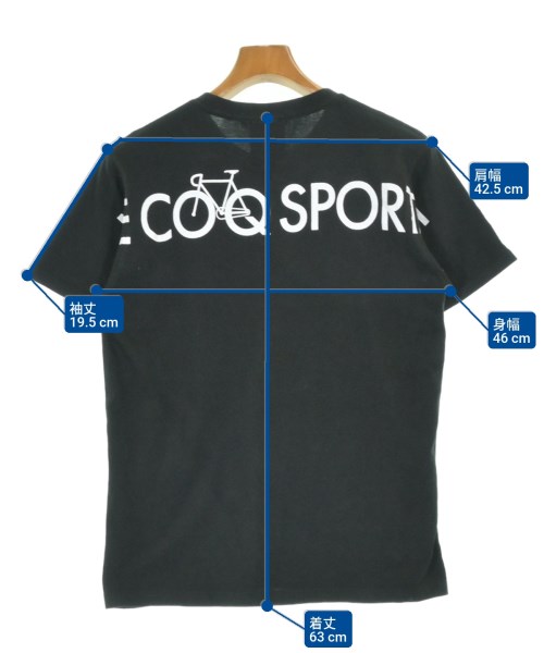 le coq sportif（ルコックスポルティフ）Tシャツ・カットソー 黒 サイズ:M メンズ/2200688782047