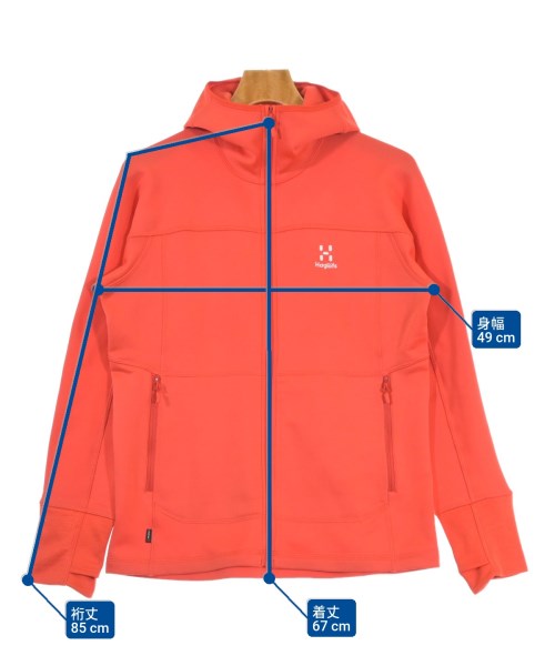 HAGLOFS（ホグロフス）パーカー 赤 サイズ:M レディース/2200665505027