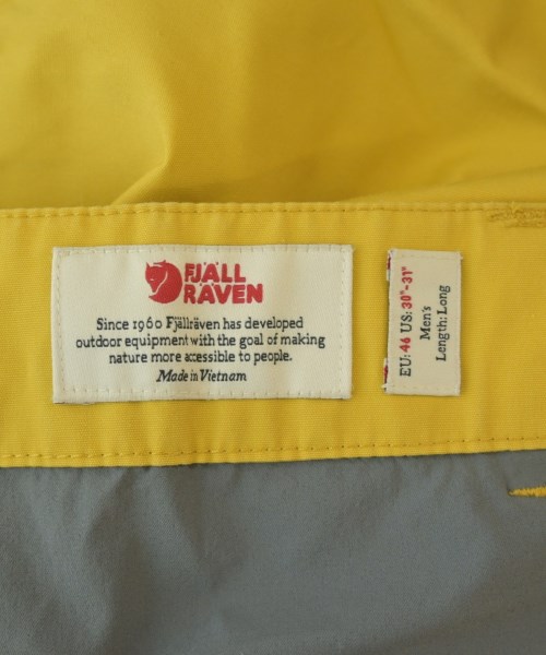 FJALLRAVEN（フェールラーベン）その他 黄 サイズ:30(M位) メンズ/2200685594223