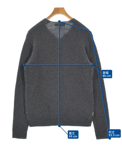 narifuri（ナリフリ）ニット・セーター グレー サイズ:L メンズ/2200664467227