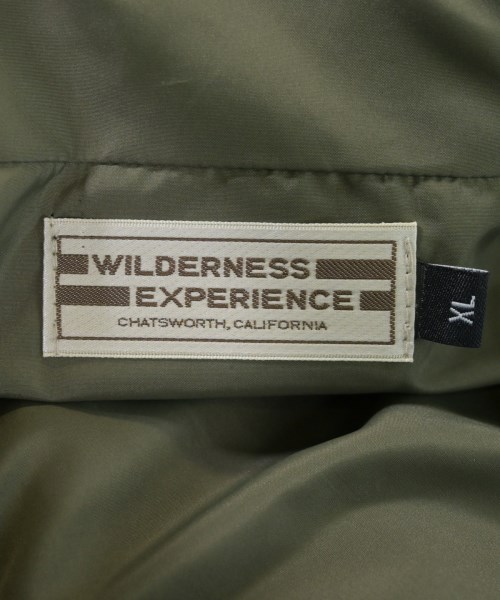 WILDERNESS EXPERIENCE（ウィルダネスエクスペリエンス）ダウンジャケット/ダウンベスト カーキ サイズ:XL メンズ/2200618454013