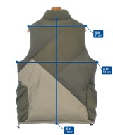 WILDERNESS EXPERIENCE（ウィルダネスエクスペリエンス）ダウンジャケット/ダウンベスト カーキ サイズ:XL メンズ/2200618454013