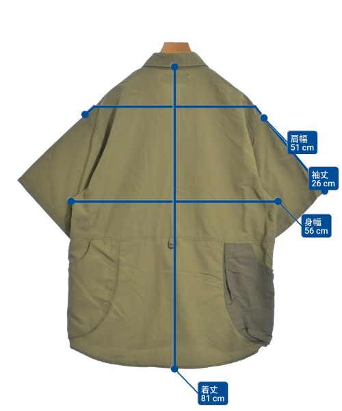 WILDERNESS EXPERIENCE（ウィルダネスエクスペリエンス）カジュアルシャツ カーキ サイズ:XL メンズ/2200659902016