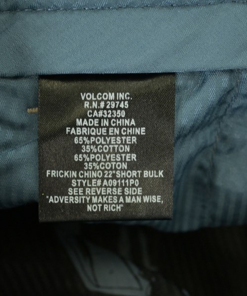 VOLCOM（ボルコム）ショートパンツ 茶 サイズ:-(M位) メンズ/2200720539035