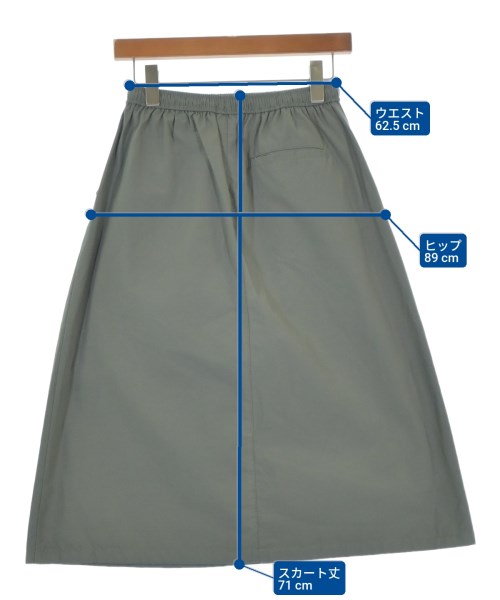KELTY（ケルティ）ロング・マキシ丈スカート カーキ サイズ:-(S位) レディース/2200681326033
