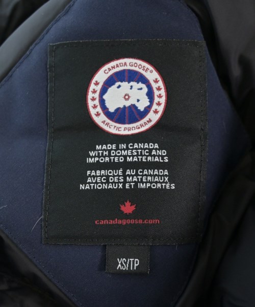 CANADA GOOSE（カナダグース）ダウンジャケット/ダウンベスト 紺 サイズ:XS レディース/2200636149014
