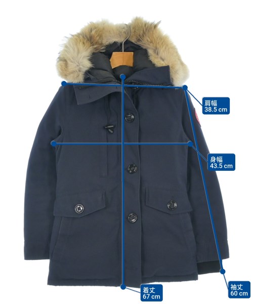 CANADA GOOSE（カナダグース）ダウンジャケット/ダウンベスト 紺 サイズ:XS レディース/2200636149014