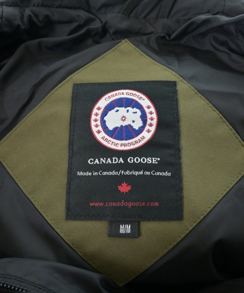 CANADA GOOSE（カナダグース）ダウンコート カーキ サイズ:M レディース/2200639203027