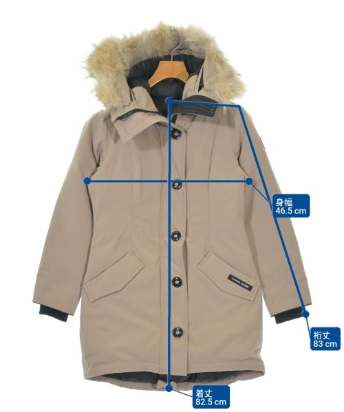 CANADA GOOSE（カナダグース）ダウンコート ベージュ サイズ:S レディース/2200639203034