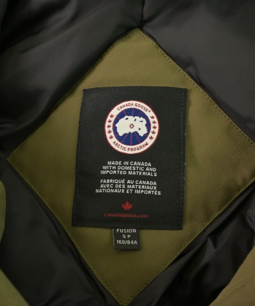 CANADA GOOSE（カナダグース）ダウンコート カーキ サイズ:S レディース/2200639292014