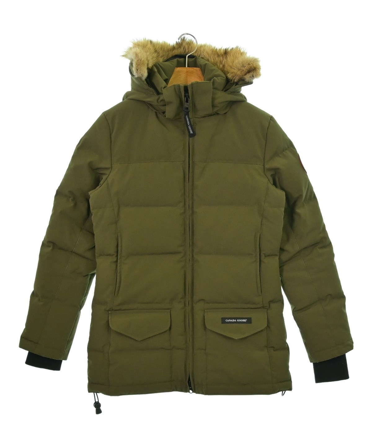 CANADA GOOSE(カナダグース)ダウンコート カーキ サイズ:XS CANADA GOOSE(カナダグース)ダウンコート カーキ サイズ:XS