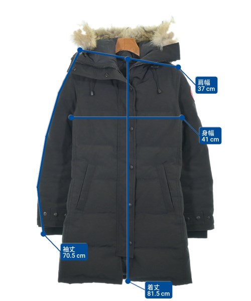 CANADA GOOSE（カナダグース）ダウンコート 黒 サイズ:S レディース/2200627189043