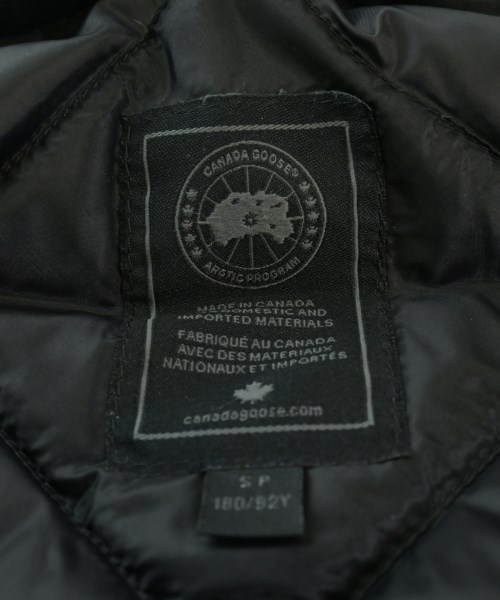 CANADA GOOSE（カナダグース）ダウンジャケット/ダウンベスト 黒 サイズ:S メンズ/2200615948010