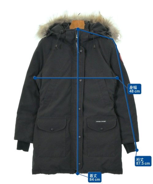 CANADA GOOSE（カナダグース）ダウンコート 黒 サイズ:M レディース/2200643620049