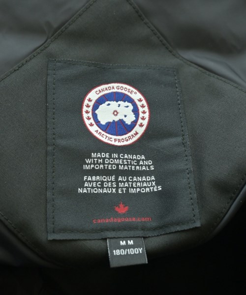 CANADA GOOSE（カナダグース）ダウンジャケット/ダウンベスト 黒 サイズ:M メンズ/2200644335010