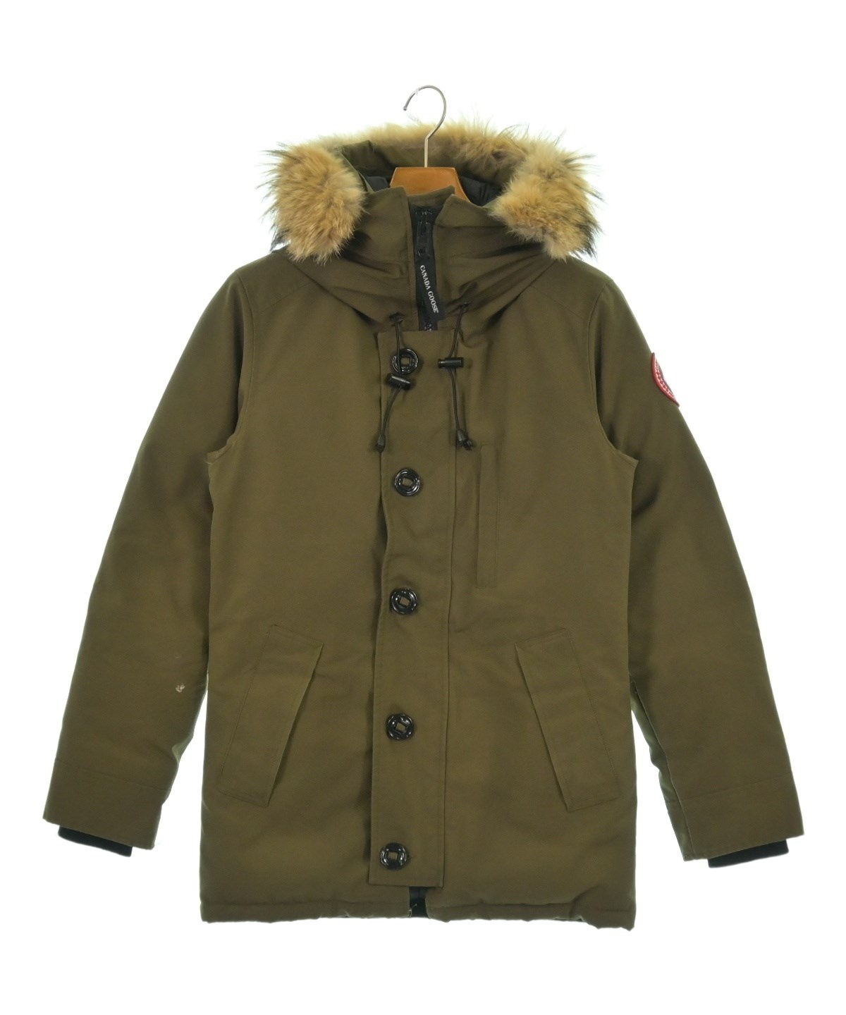 CANADA GOOSE（カナダグース）ダウンコート カーキ サイズ:XS