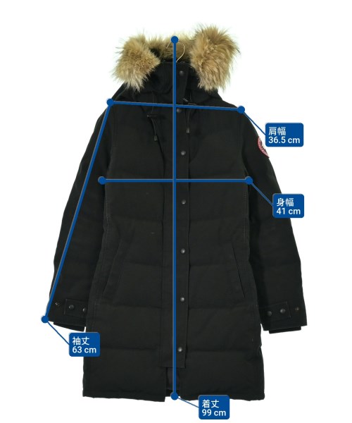 CANADA GOOSE（カナダグース）ダウンコート 黒 サイズ:S レディース/2200624588016