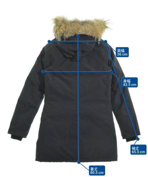 CANADA GOOSE（カナダグース）ダウンコート 紺 サイズ:S レディース/2200624802013