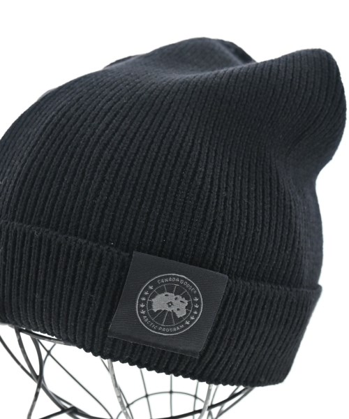 CANADA GOOSE（カナダグース）ニットキャップ・ビーニー 黒 サイズ:- メンズ/2200627744112