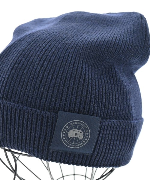 CANADA GOOSE（カナダグース）ニットキャップ・ビーニー 紺 サイズ:- メンズ/2200627744129