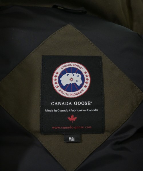 CANADA GOOSE（カナダグース）ダウンジャケット/ダウンベスト カーキ サイズ:M メンズ/2200633211042