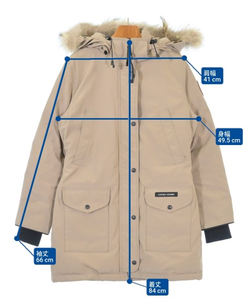 CANADA GOOSE（カナダグース）ダウンコート ベージュ サイズ:M レディース/2200610307010