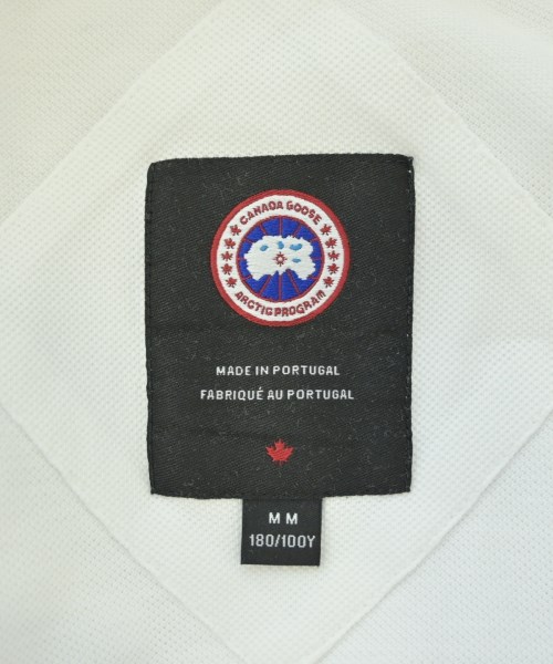 CANADA GOOSE（カナダグース）ポロシャツ 白 サイズ:M メンズ/2200611079060