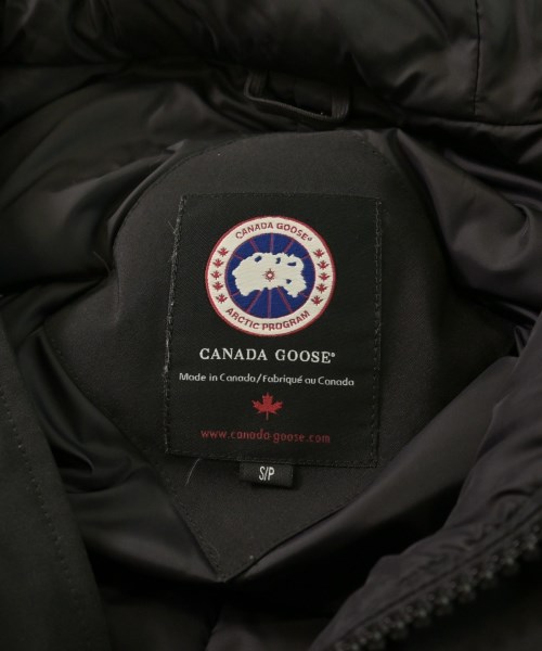 CANADA GOOSE（カナダグース）ダウンジャケット/ダウンベスト 黒 サイズ:S メンズ/2200613842020