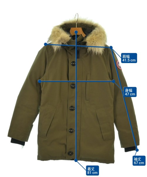 CANADA GOOSE（カナダグース）ダウンジャケット/ダウンベスト カーキ サイズ:XS メンズ/2200614218015