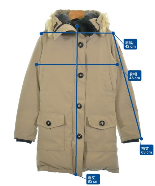 CANADA GOOSE（カナダグース）ダウンコート ベージュ サイズ:S レディース/2200615593012
