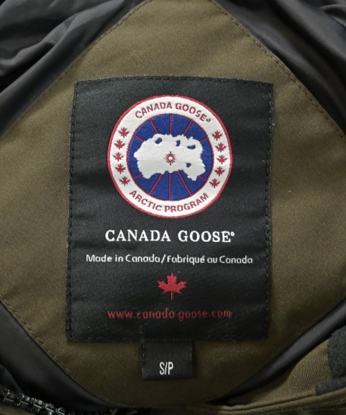 CANADA GOOSE（カナダグース）ダウンコート カーキ サイズ:S レディース/2200616315019